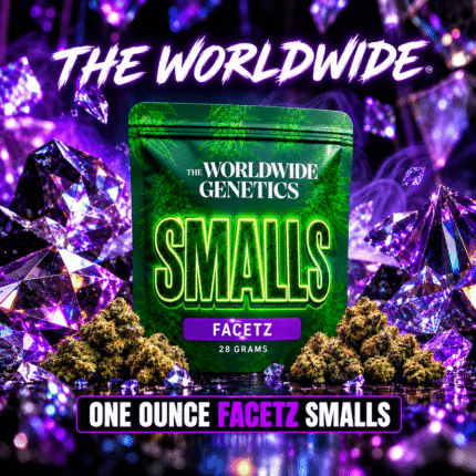 Smalls: Facetz Hybrid flower 28 grams